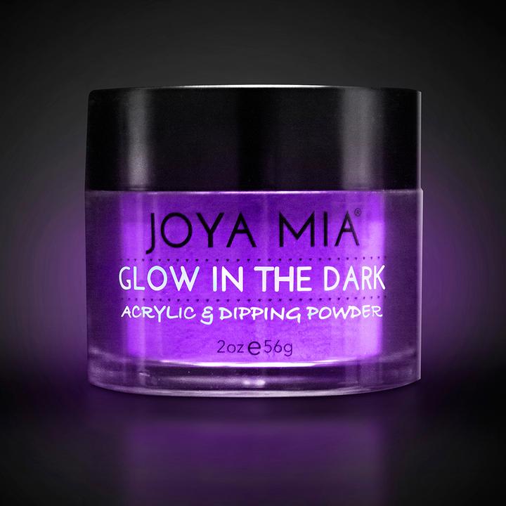 Joya Mia glow in the dark powder and gel + polish  - 4IN1-GW8